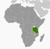 Tanzania Global Position Map