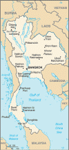 Thailand Political Map