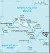 Turks and Caicos Islands Political Map