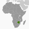 Zimbabwe Global Position Map