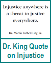 Dr. King Printable Quote on Injustice Dr. King Printable Quote on Injustice