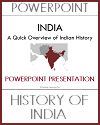 Overview of India's History PowerPoint Overview of India's History PowerPoint