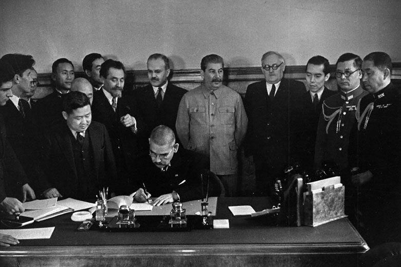 Soviet-Japanese Neutrality Pact, 1941