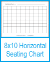 8 x 10 Horizontal Seating Chart PDF 8 x 10 Horizontal Seating Chart PDF