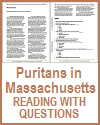 Puritans in Massachusetts Reading with Questions Puritans in Massachusetts Reading with Questions