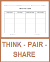 Think, Pair, Share Worksheet Think, Pair, Share Worksheet