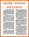 Society, Schools, and Culture Reading with Questions Society, Schools, and Culture Reading with Questions