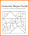 Geometric Shapes Puzzle #1 Geometric Shapes Puzzle #1