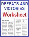 Defeats and Victories Reading with Questions Defeats and Victories Reading with Questions