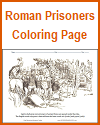 Roman Captives Passing Under the Yoke Coloring Page Roman Captives Passing Under the Yoke Coloring Page