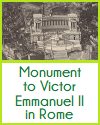 Monument to Victor Emmanuel II in Rome, Italy Monument to Victor Emmanuel II in Rome, Italy