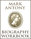 Mark Antony Biography Workbook Mark Antony Biography Workbook