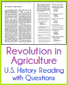 Revolution in Agriculture Reading with Questions Revolution in Agriculture Reading with Questions