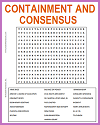 Containment and Consensus Word Search Puzzle Containment and Consensus Word Search Puzzle
