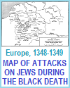 Map of Attacks Against Jews During the Bubonic Plague Map of Attacks Against Jews During the Bubonic Plague