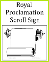Royal Proclamation Scroll Sign PDF