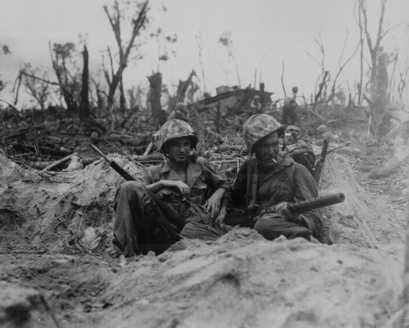 Smoking Marines, 1944