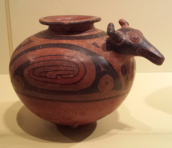 Greater Cocle Jar with Deer Effigy (Panama, 950-1100)