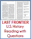 Last Frontier Reading with Questions Last Frontier Reading with Questions