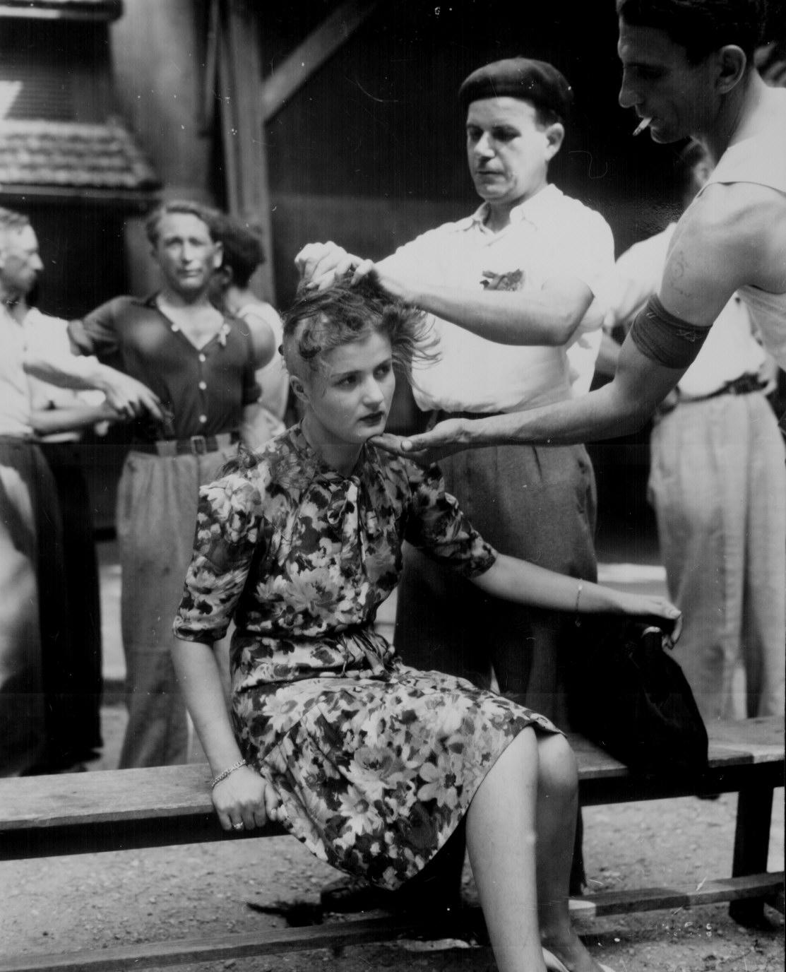 The Shaming of a French Prostitute (World War II)