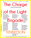 Charge of the Light Brigade by Tennyson PDF Handout Charge of the Light Brigade by Tennyson PDF Handout
