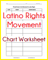 Pivotal Events in the Latino Rights Movement Blank Chart Pivotal Events in the Latino Rights Movement Blank Chart