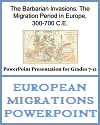 The Barbarian Migrations: The Migration Period in Europe, 300-700 C.E. - PowerPoint Presentation The Barbarian Migrations: The Migration Period in Europe, 300-700 C.E. - PowerPoint Presentation