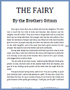 "The Fairy" by the Brothers Grimm - eBook with Worksheets "The Fairy" by the Brothers Grimm - eBook with Worksheets