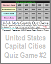 United States Capital Cities Quiz Game #2 United States Capital Cities Quiz Game #2
