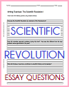 Scientific Revolution Essay Questions Scientific Revolution Essay Questions