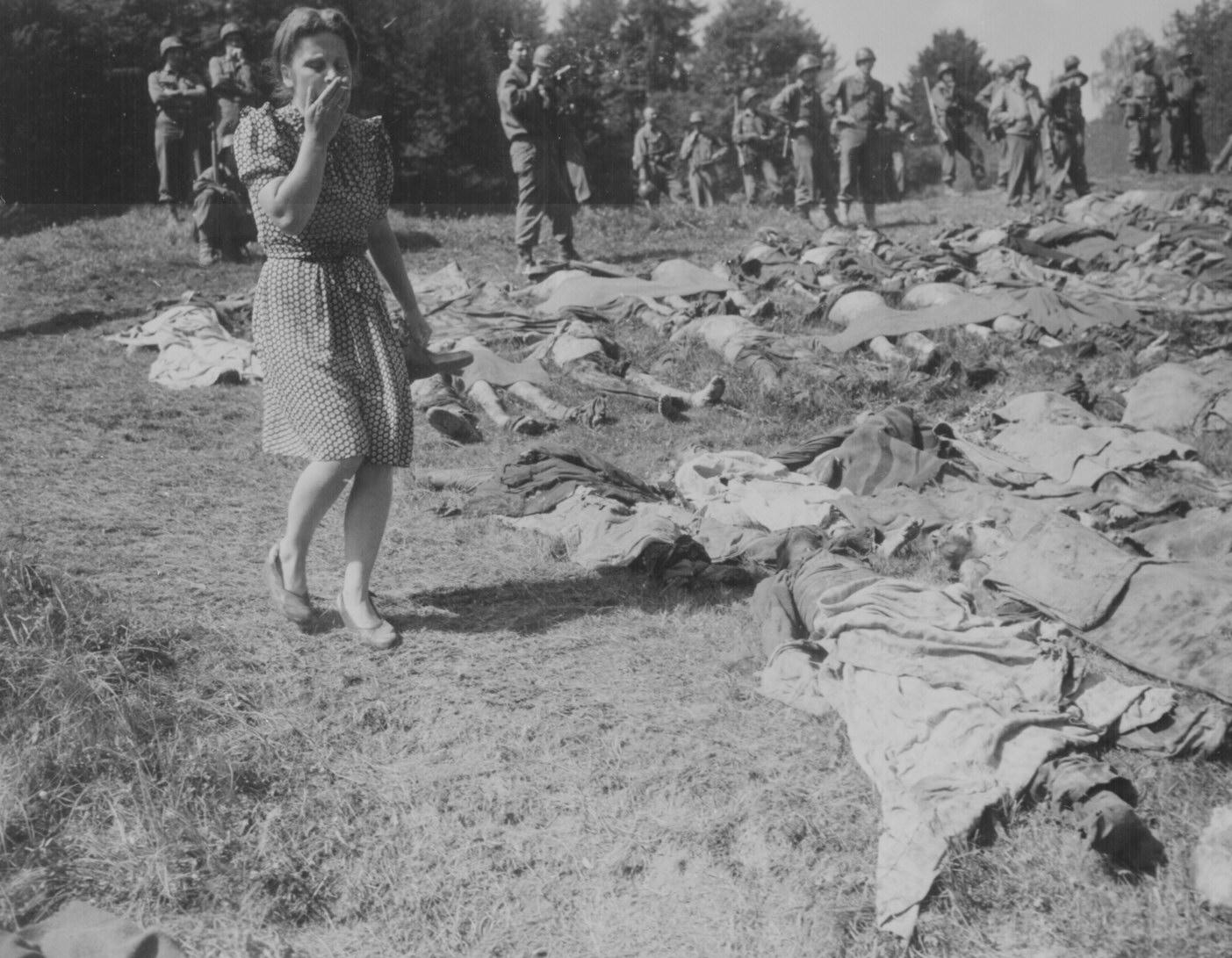 Exhumed Bodies of Holocaust Victims