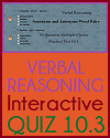 Verbal Reasoning Interactive Quiz 10.3 Verbal Reasoning Interactive Quiz 10.3