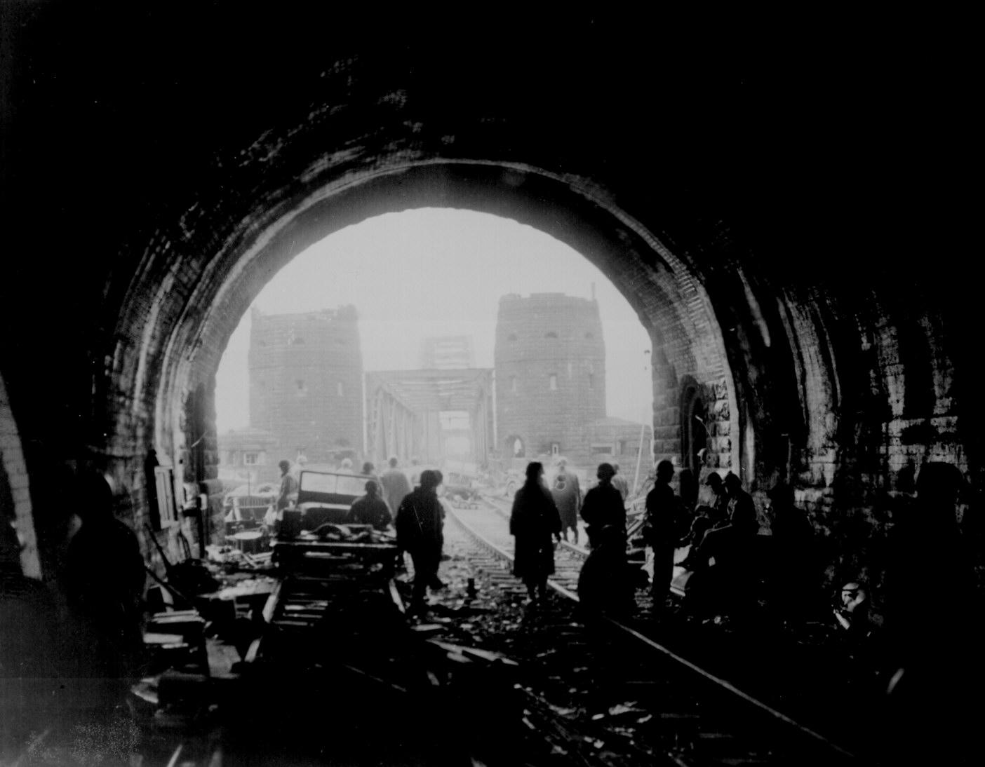 Remagen Bridge in 1945