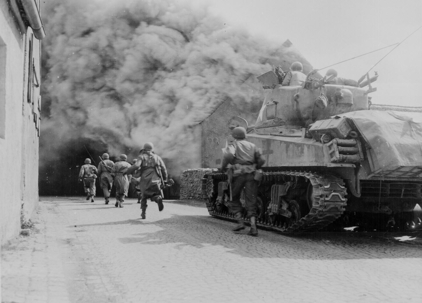 55th Armored Infantry Battalion in World War II