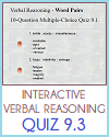 Quiz #3 - Grade 9 Interactive Verbal Reasoning Quiz #3 - Grade 9 Interactive Verbal Reasoning