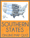 Southern States In Other Words Map and Spelling Quiz Southern States In Other Words Map and Spelling Quiz