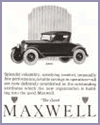Maxwell Motor Corporation Ad Maxwell Motor Corporation Ad
