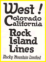 Rock Island Lines 1922 Advertisement Rock Island Lines 1922 Advertisement