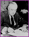 FDR Signing for War Against Japan, 1941 FDR Signing for War Against Japan, 1941