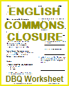 The Goose and the Common Rhyme DBQ Worksheet The Goose and the Common Rhyme DBQ Worksheet