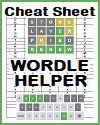 Wordle Helper - Cheat Sheet to Print Wordle Helper - Cheat Sheet to Print