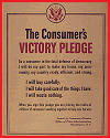 Consumer's Victory Pledge Consumer's Victory Pledge
