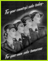 World War II Women Recruitment Poster