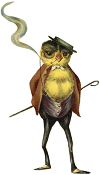 smoking canary