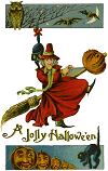 Vintage Halloween card