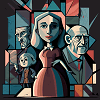Cubist people