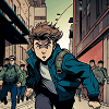 boy running