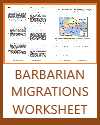 Barbarian Migrations Reading Worksheet Barbarian Migrations Reading Worksheet