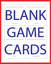Blank Game Cards PDFs