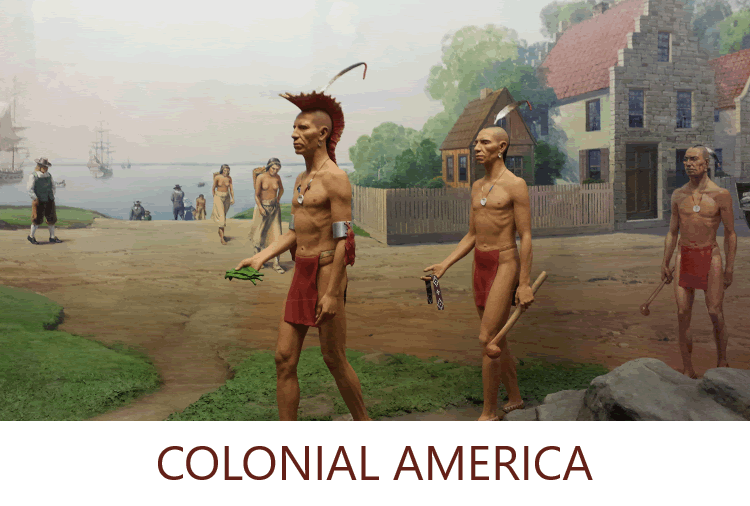Colonial America - Free teaching materials for high school United States History students.
